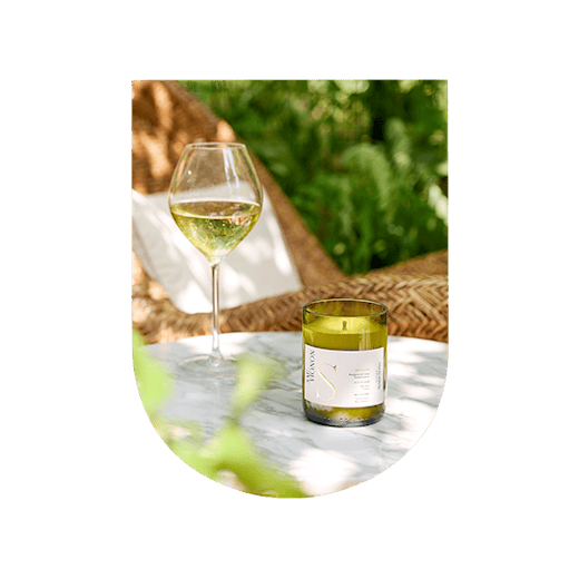 Idée cadeau amateur de vin : bougie d’ambiance